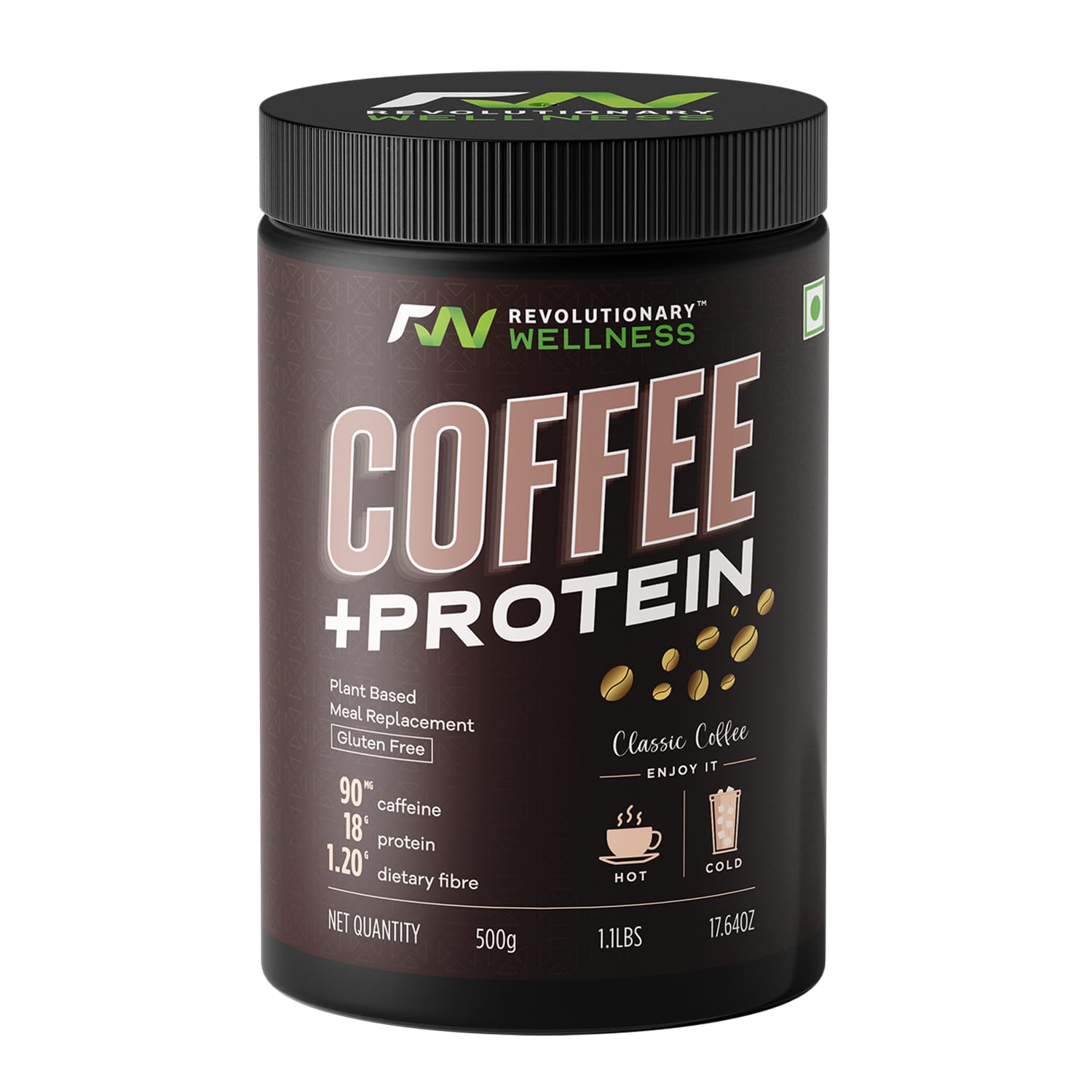 RW Coffee Protein Give A Healthy Start With Plantbased Protein